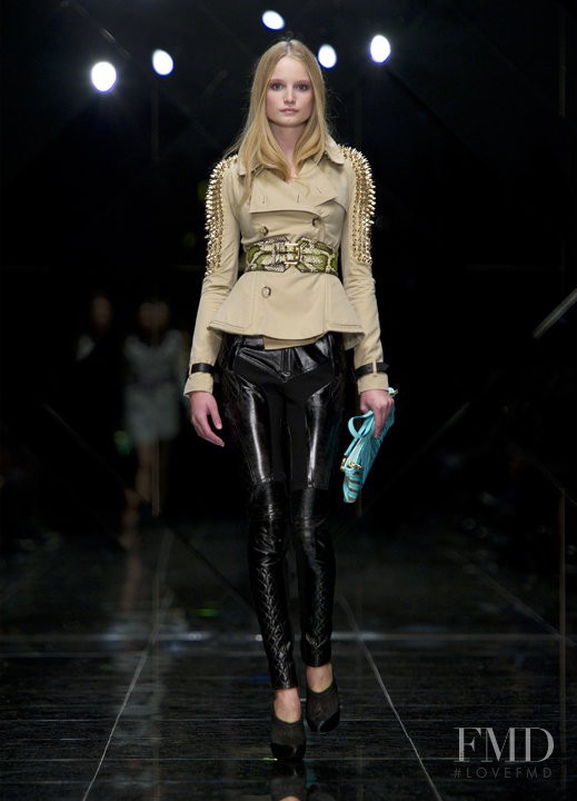 Maud Welzen featured in  the Burberry Prorsum fashion show for Spring/Summer 2011