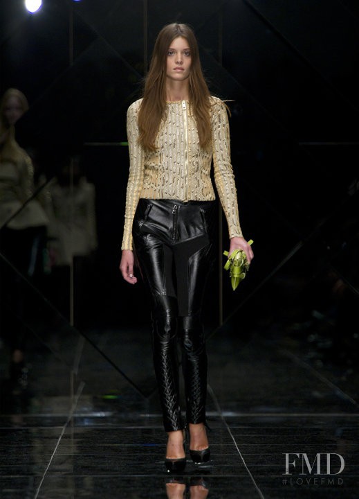 Pauline Serreau featured in  the Burberry Prorsum fashion show for Spring/Summer 2011