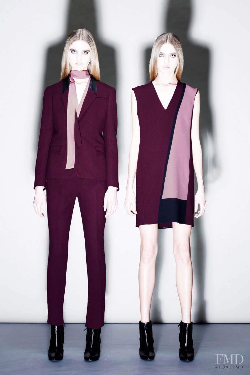 Baylee Soles featured in  the Costume National lookbook for Pre-Fall 2013