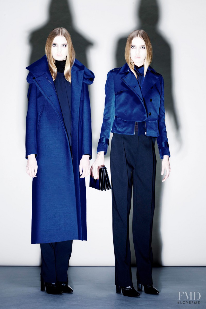 Baylee Soles featured in  the Costume National lookbook for Pre-Fall 2013