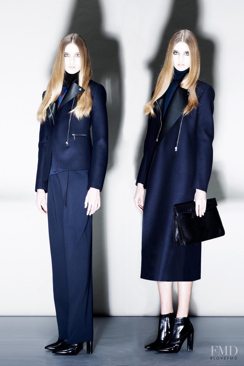 Baylee Soles featured in  the Costume National lookbook for Pre-Fall 2013