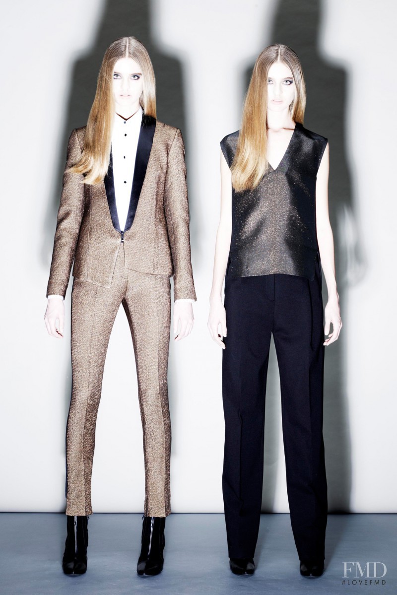 Baylee Soles featured in  the Costume National lookbook for Pre-Fall 2013