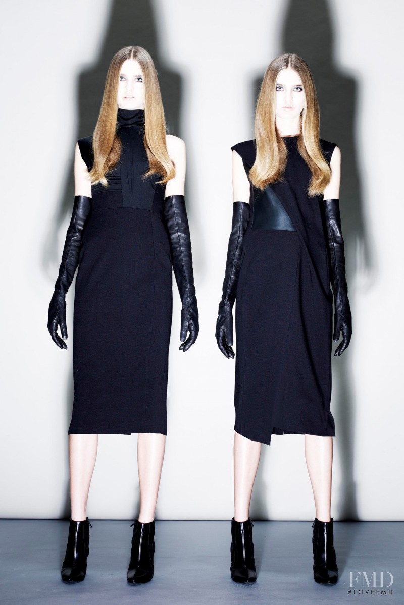 Baylee Soles featured in  the Costume National lookbook for Pre-Fall 2013