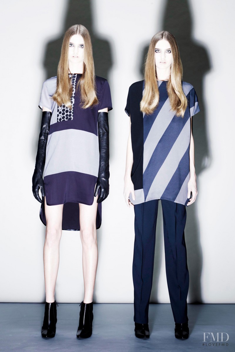 Baylee Soles featured in  the Costume National lookbook for Pre-Fall 2013
