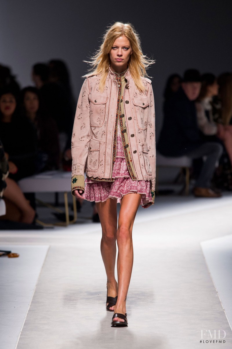 Lexi Boling featured in  the Fay fashion show for Spring/Summer 2016