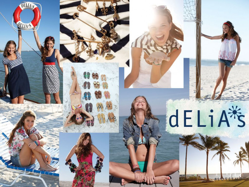 Jehane-Marie Gigi Paris featured in  the Delias catalogue for Spring/Summer 2010