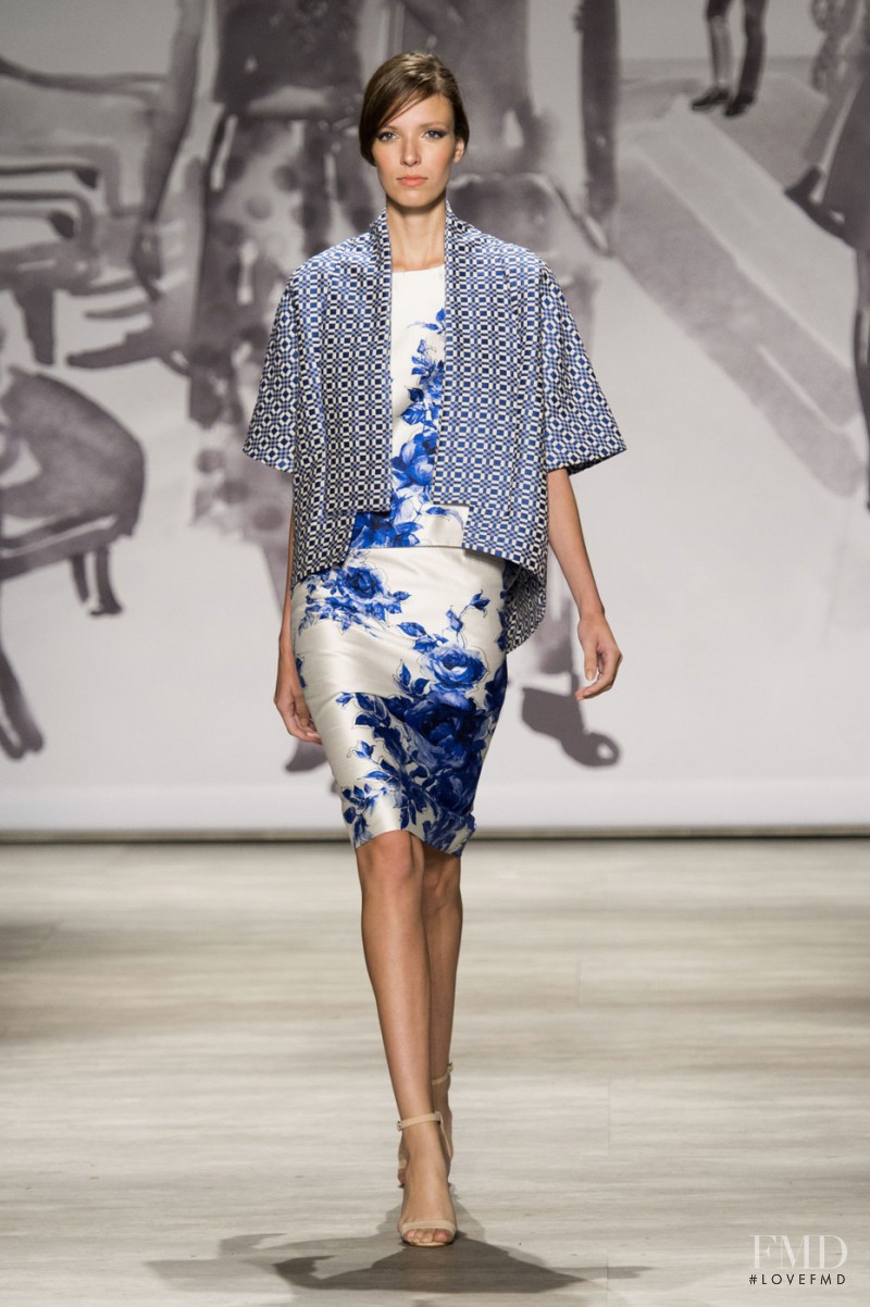 Larissa Mascarenhas featured in  the Lela Rose fashion show for Spring/Summer 2015