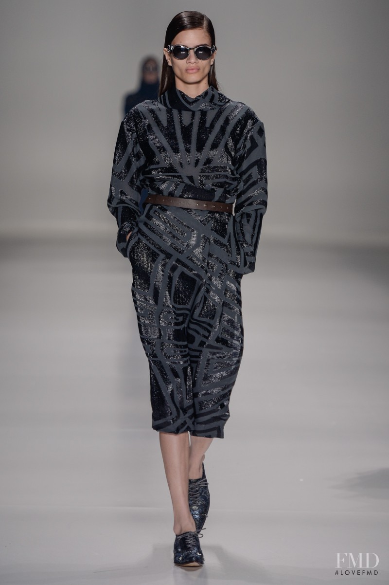 Linda Helena featured in  the Apartamento 03 fashion show for Autumn/Winter 2015