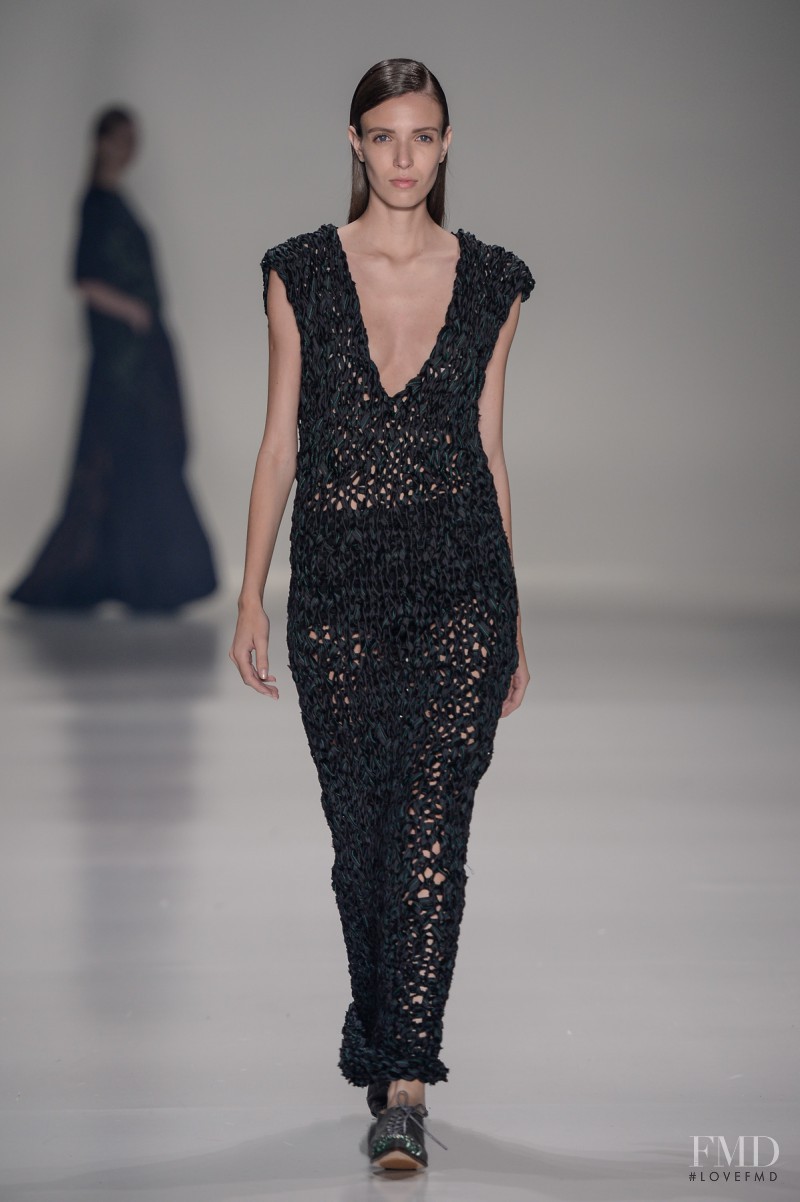 Larissa Mascarenhas featured in  the Apartamento 03 fashion show for Autumn/Winter 2015