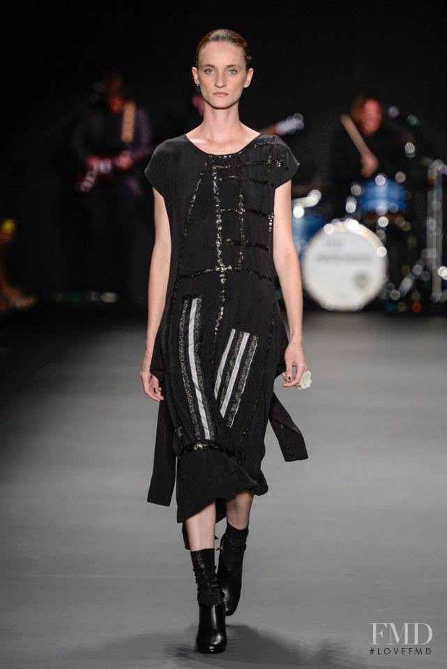 Marina Heiden featured in  the UMA fashion show for Autumn/Winter 2015