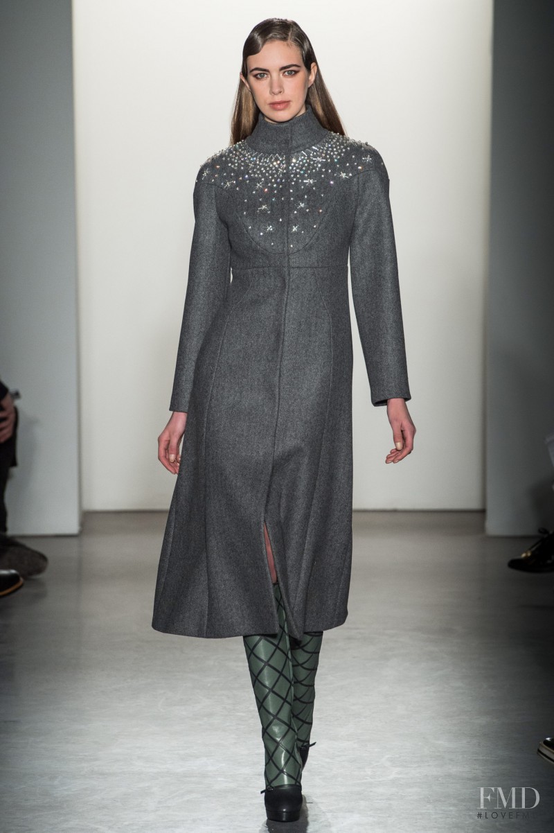 Kelsey Warman featured in  the Giulietta fashion show for Autumn/Winter 2015