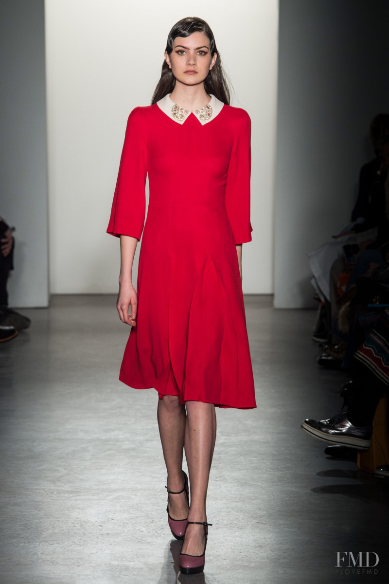 Kim Valerie Jaspers featured in  the Giulietta fashion show for Autumn/Winter 2015