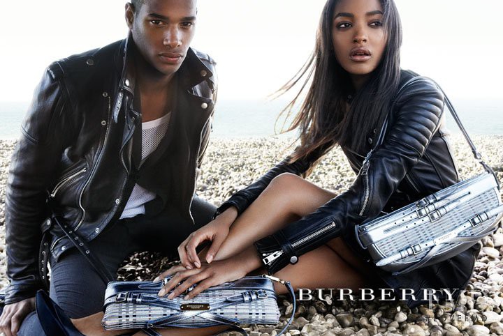 Jourdan Dunn featured in  the Burberry advertisement for Spring/Summer 2011