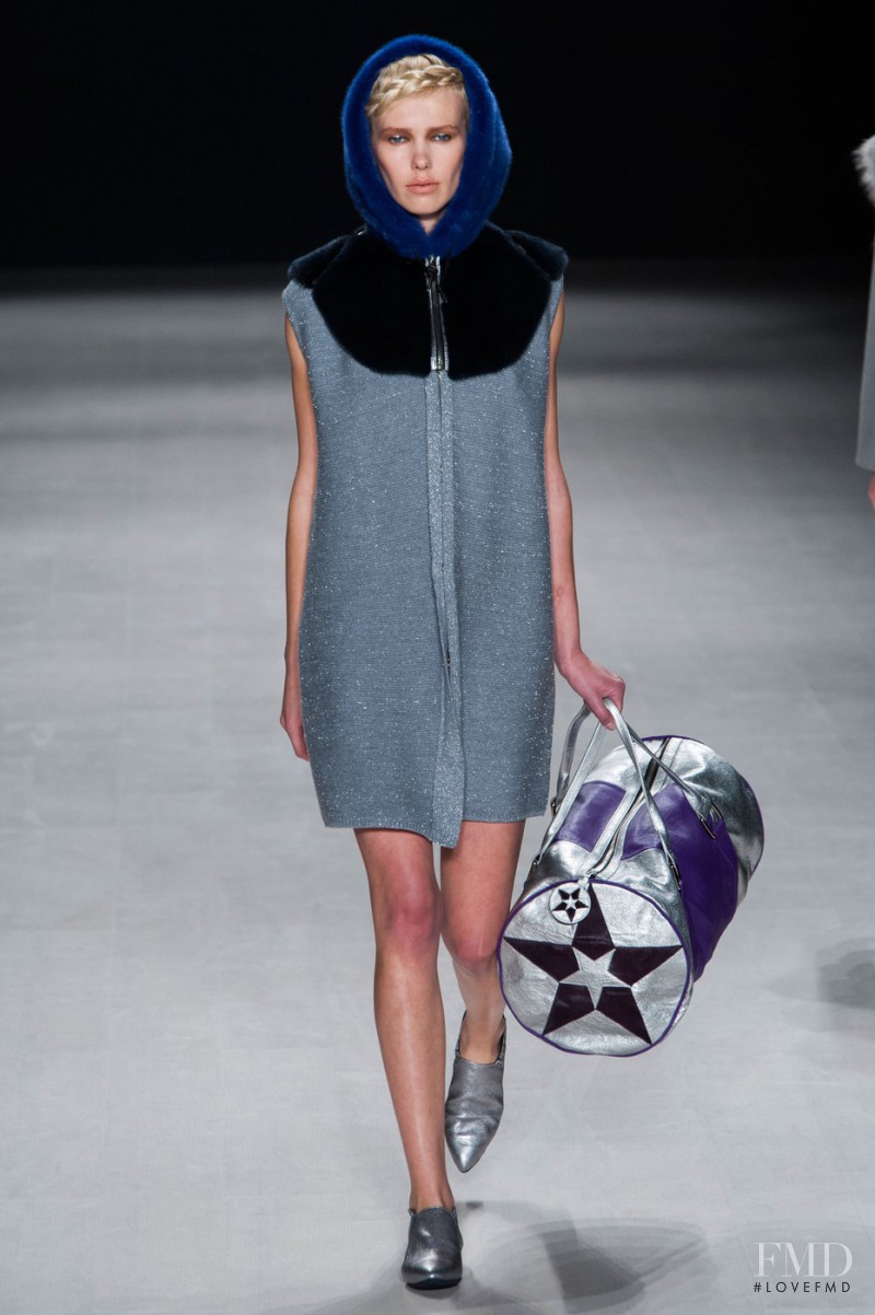 Rina Karuna featured in  the Francesca Liberatore fashion show for Autumn/Winter 2015