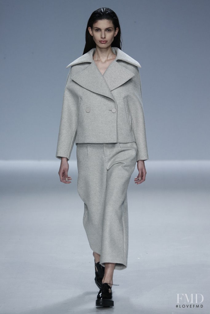 Giulia Manini featured in  the Taoray Wang fashion show for Autumn/Winter 2015