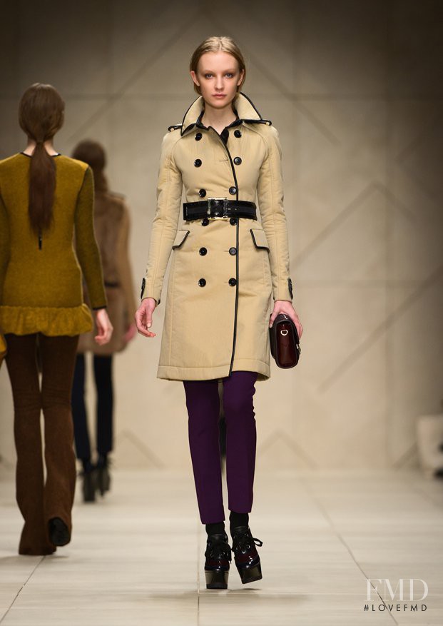 Dempsey Stewart featured in  the Burberry Prorsum fashion show for Autumn/Winter 2011