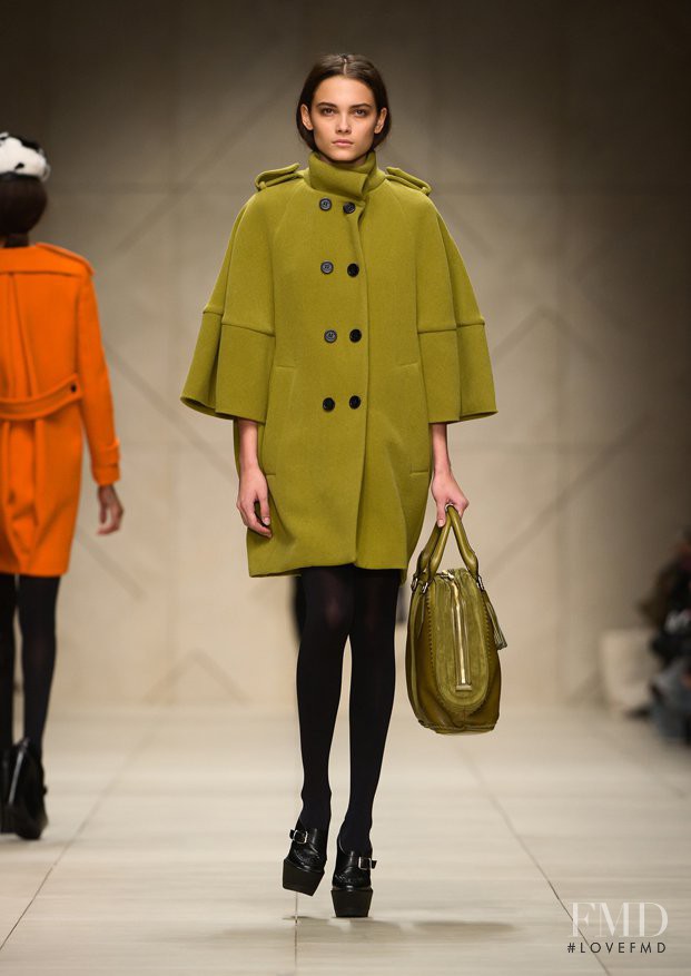 Tayane Leão featured in  the Burberry Prorsum fashion show for Autumn/Winter 2011