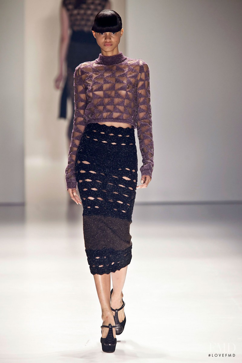 Hanne Linhares featured in  the Lolitta fashion show for Autumn/Winter 2015