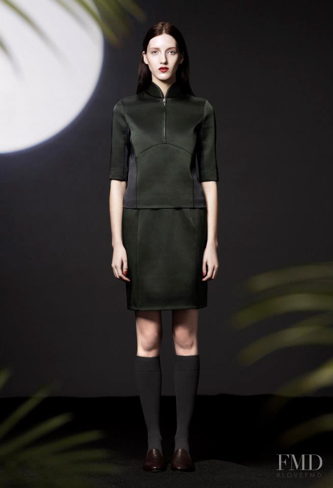 Iris Egbers featured in  the Araks fashion show for Autumn/Winter 2013