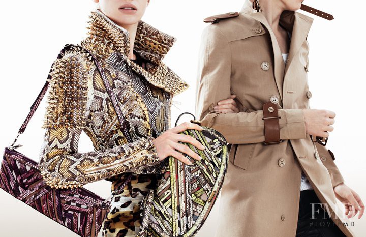 Burberry Exotics advertisement for Spring/Summer 2011