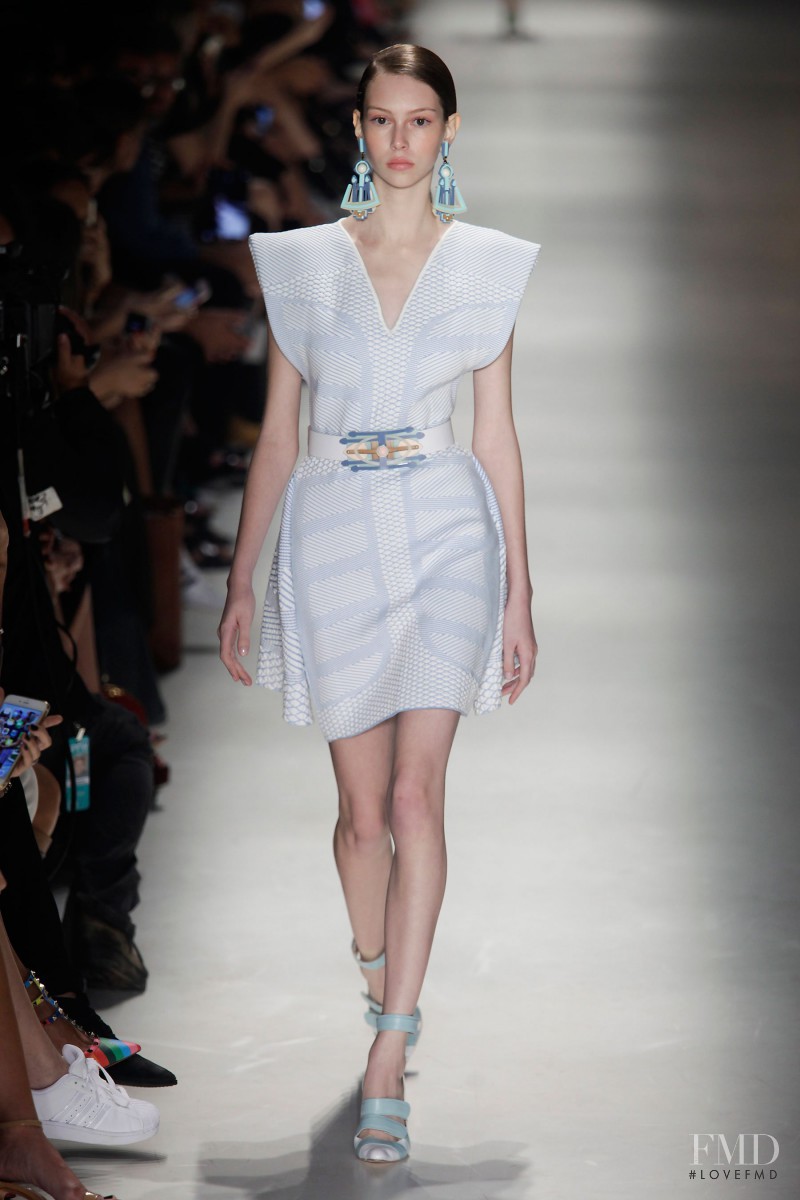Lorena Maraschi featured in  the GIG fashion show for Spring/Summer 2016