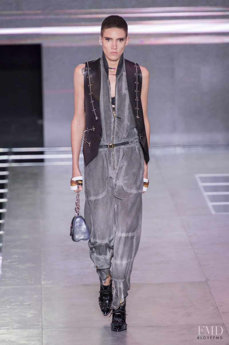 Tamy Glauser featured in  the Louis Vuitton fashion show for Spring/Summer 2016