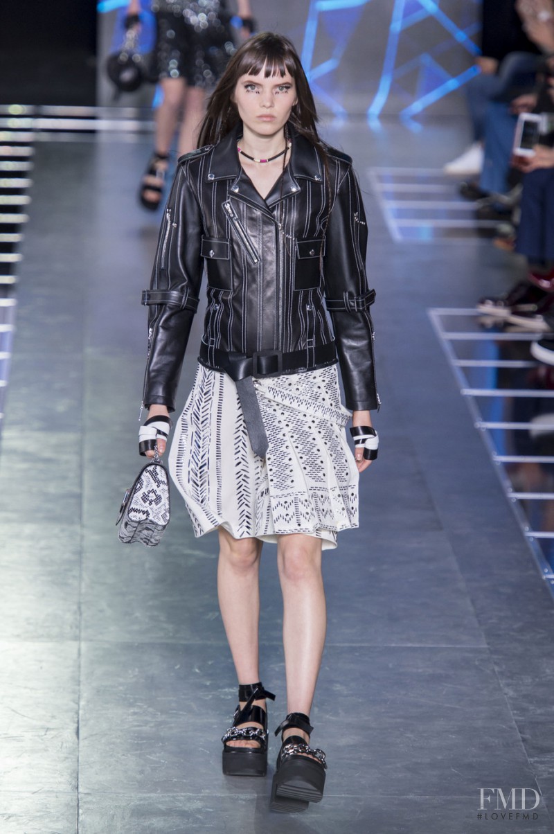 Lily Stewart featured in  the Louis Vuitton fashion show for Spring/Summer 2016