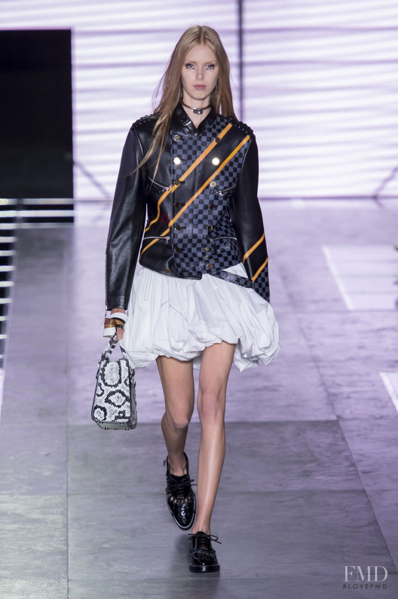 Lululeika Ravn Liep featured in  the Louis Vuitton fashion show for Spring/Summer 2016