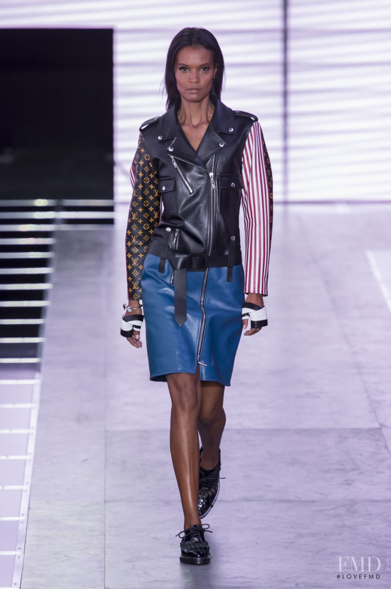 Liya Kebede featured in  the Louis Vuitton fashion show for Spring/Summer 2016