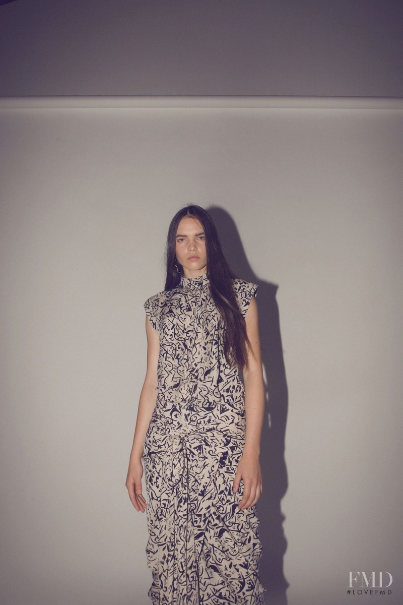 Lily Stewart featured in  the Juan Carlos Obando lookbook for Resort 2015