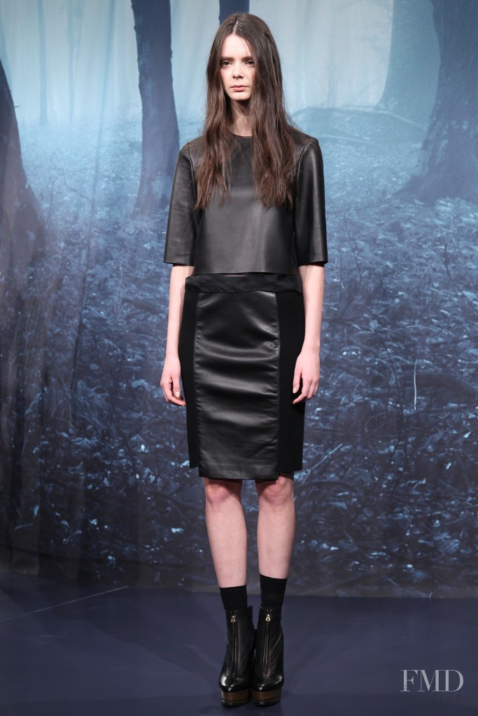 Nikole Ivanova featured in  the ADEAM fashion show for Autumn/Winter 2013