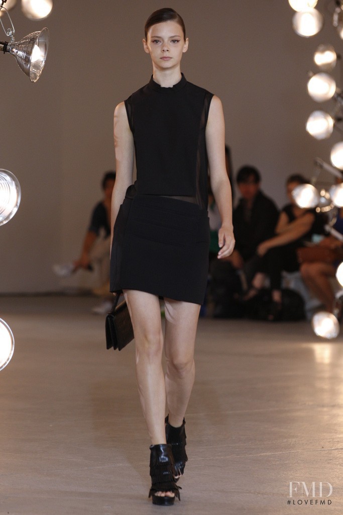 Nikole Ivanova featured in  the Hexa by Kuho fashion show for Spring/Summer 2012