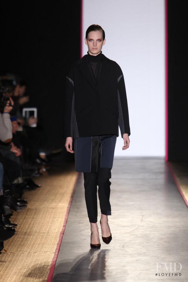 Ashleigh Good featured in  the Cedric Charlier fashion show for Autumn/Winter 2013