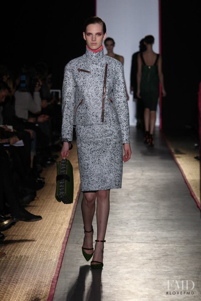 Ashleigh Good featured in  the Cedric Charlier fashion show for Autumn/Winter 2013