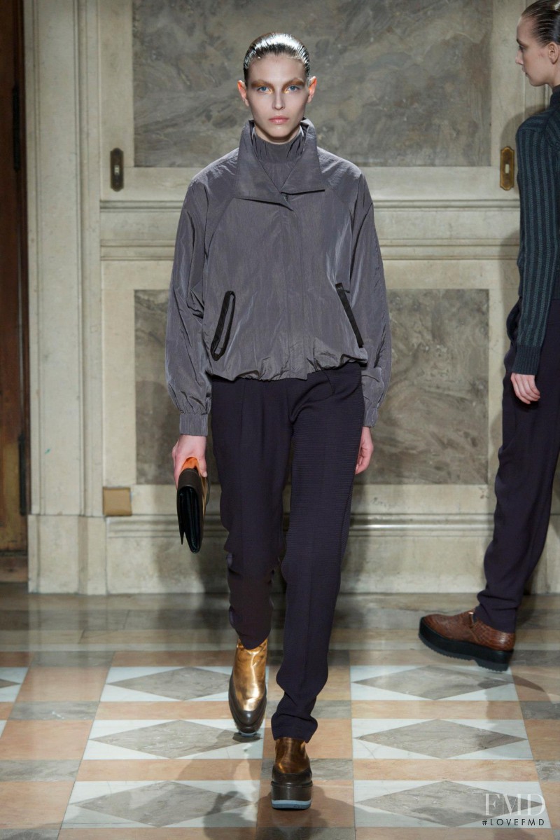 Karlina Caune featured in  the Damir Doma fashion show for Autumn/Winter 2013