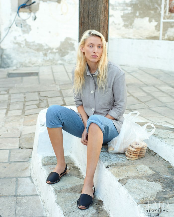 Maggie Maurer featured in  the Toast lookbook for Spring/Summer 2015
