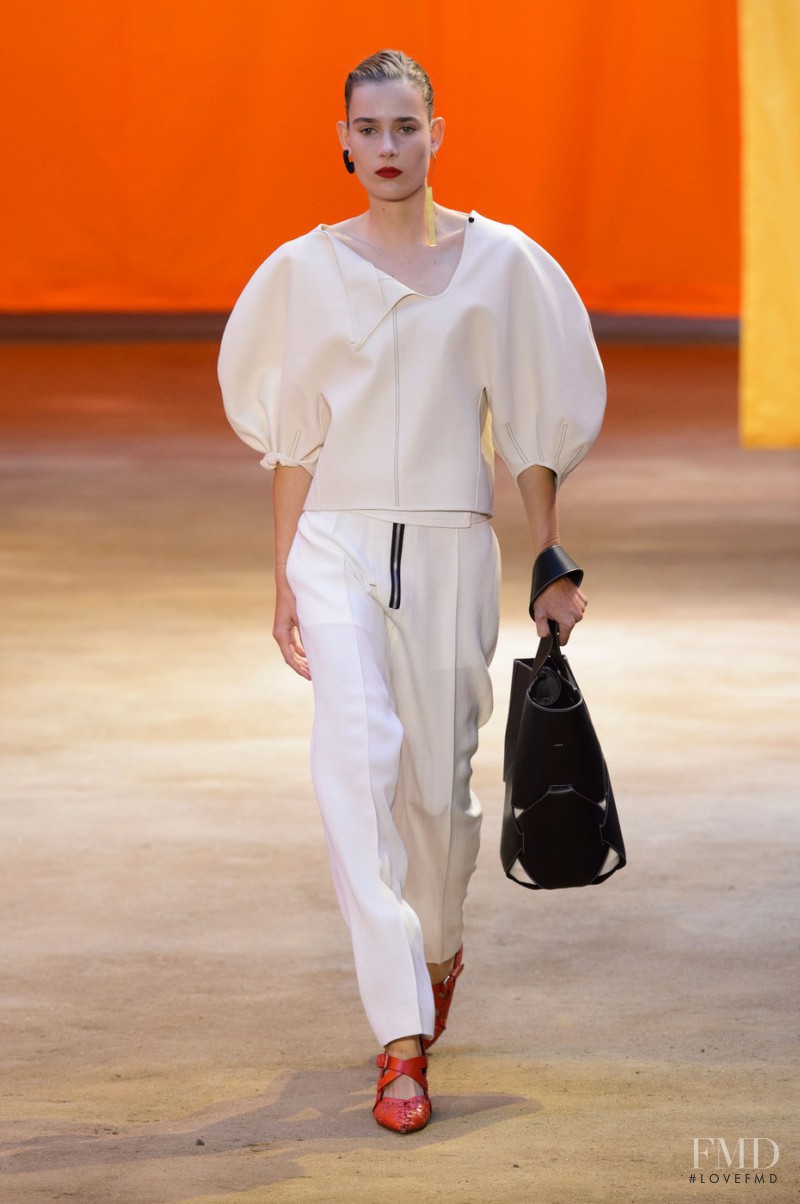 Vera Van Erp featured in  the Celine fashion show for Spring/Summer 2016