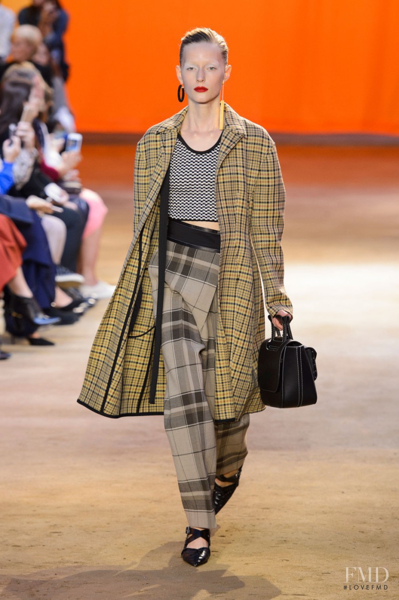 Julita Formella featured in  the Celine fashion show for Spring/Summer 2016