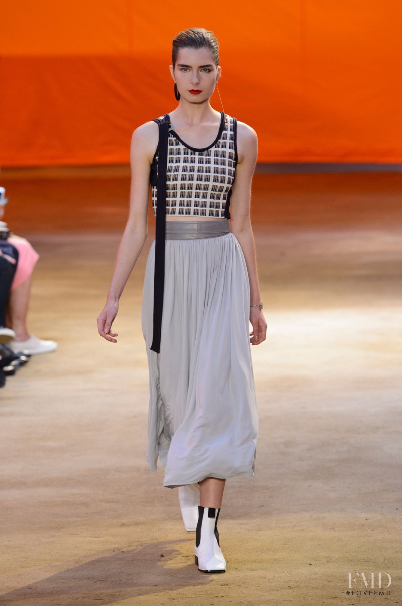 Gaby Loader featured in  the Celine fashion show for Spring/Summer 2016