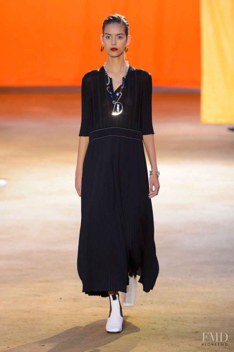 Nirvana Naves featured in  the Celine fashion show for Spring/Summer 2016