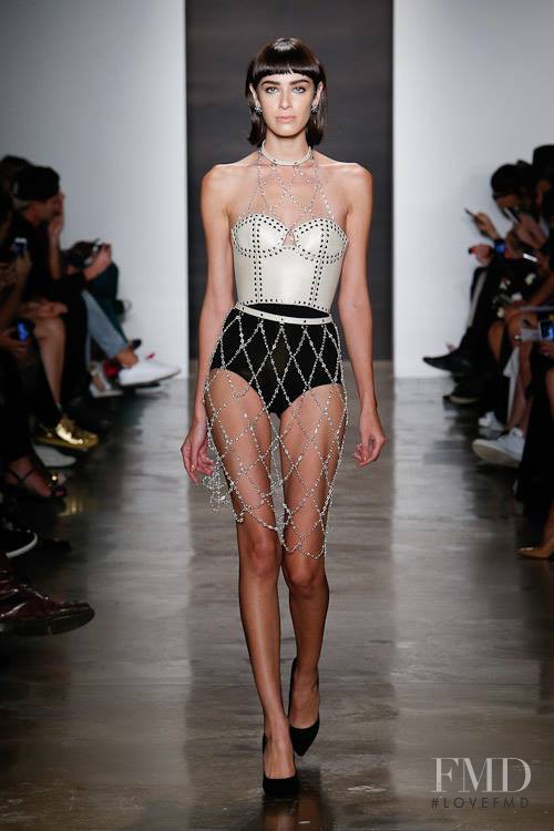 Margaux Brooke featured in  the Zana Bayne MOONBATHERS COLLECTION fashion show for Spring/Summer 2015
