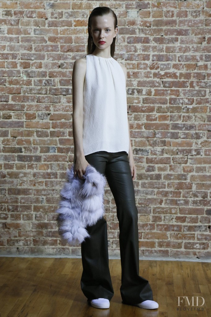 Alisha Judge featured in  the Hellessy fashion show for Spring/Summer 2015