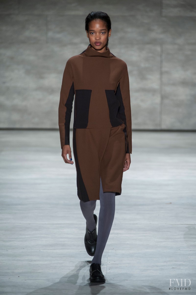 Marihenny Rivera Pasible featured in  the Costello Tagliapietra fashion show for Autumn/Winter 2015