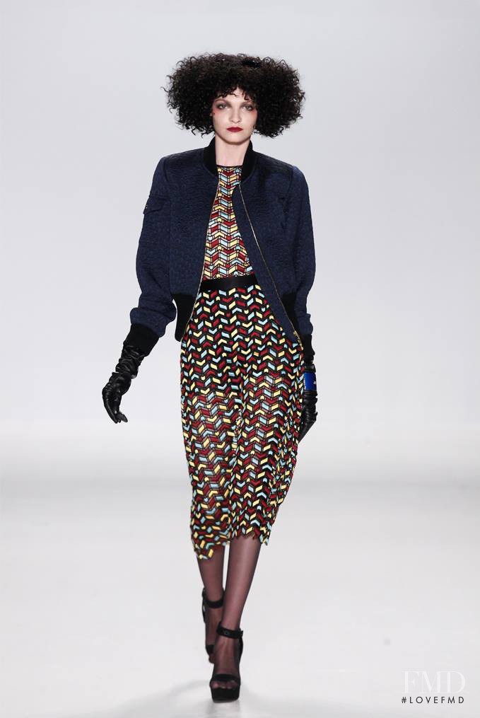 Pavlina Eneva featured in  the Georgine fashion show for Autumn/Winter 2015