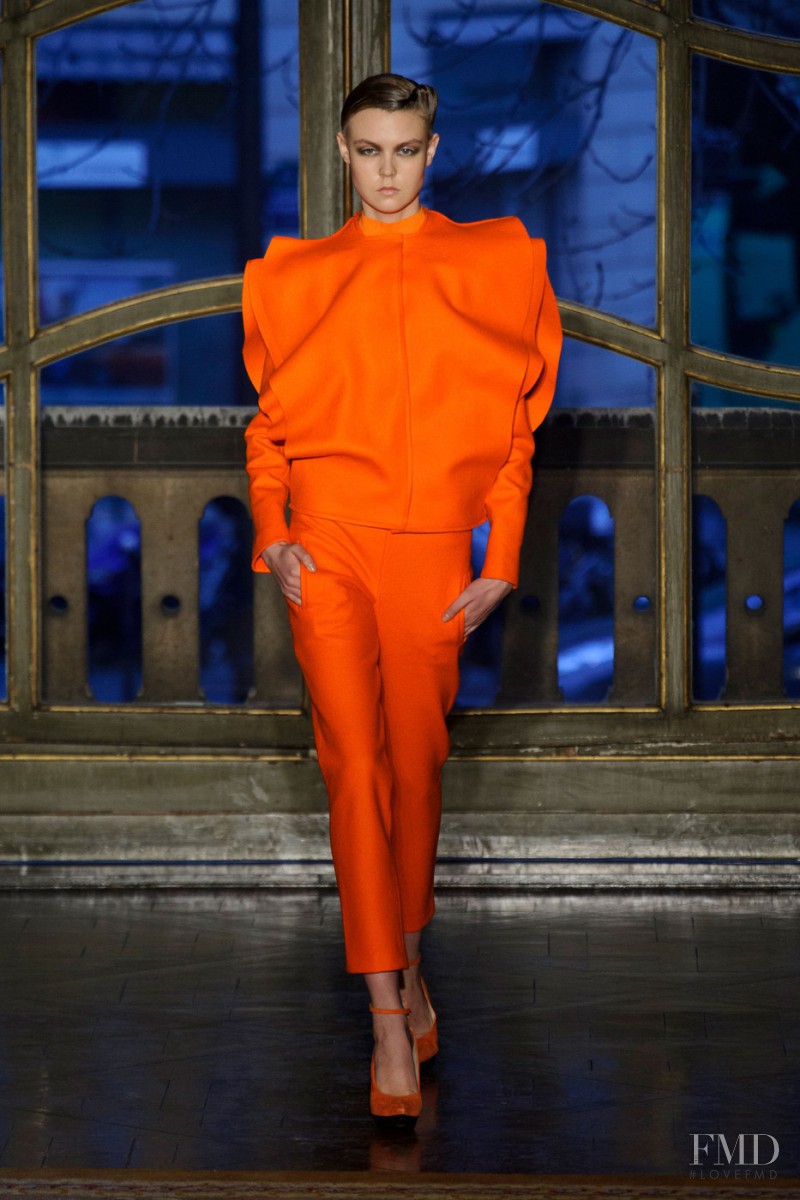 Amaya Arzuaga fashion show for Autumn/Winter 2013