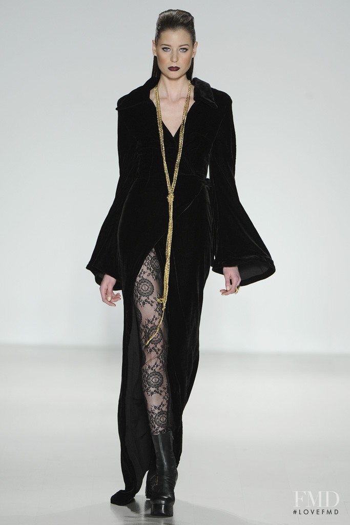 Alexandra Costin featured in  the Mark & Estel fashion show for Autumn/Winter 2014