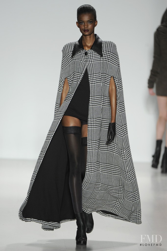 Adau Mornyang featured in  the Mark & Estel fashion show for Autumn/Winter 2014