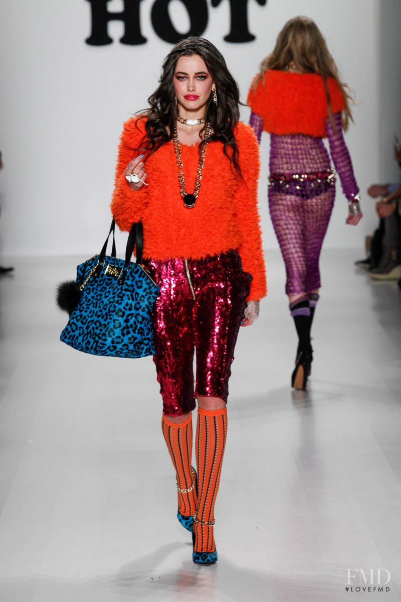 Sarah Stephens featured in  the Betsey Johnson fashion show for Autumn/Winter 2014