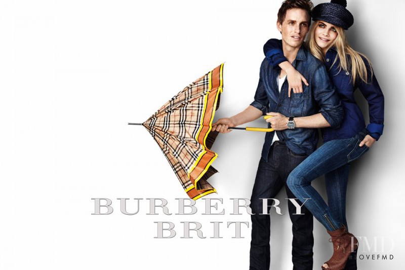 Cara Delevingne featured in  the Burberry Brit advertisement for Spring/Summer 2012