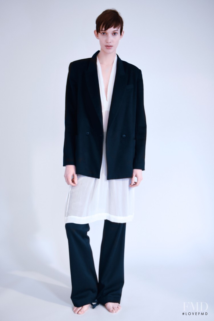 Sarah Bledsoe featured in  the Alasdair lookbook for Pre-Fall 2015